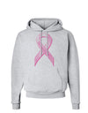 Pink Breast Cancer Awareness Ribbon - Stronger Everyday Hoodie Sweatshirt-Hoodie-TooLoud-AshGray-Small-Davson Sales