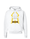 Pirate Captain Costume Gold Hoodie Sweatshirt-Hoodie-TooLoud-White-Small-Davson Sales