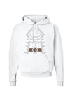 Pirate Captain Costume Silver Hoodie Sweatshirt-Hoodie-TooLoud-White-Small-Davson Sales