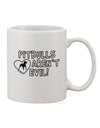 Pitbulls: Celebrating Their Charm on an 11 oz Coffee Mug - TooLoud-11 OZ Coffee Mug-TooLoud-White-Davson Sales