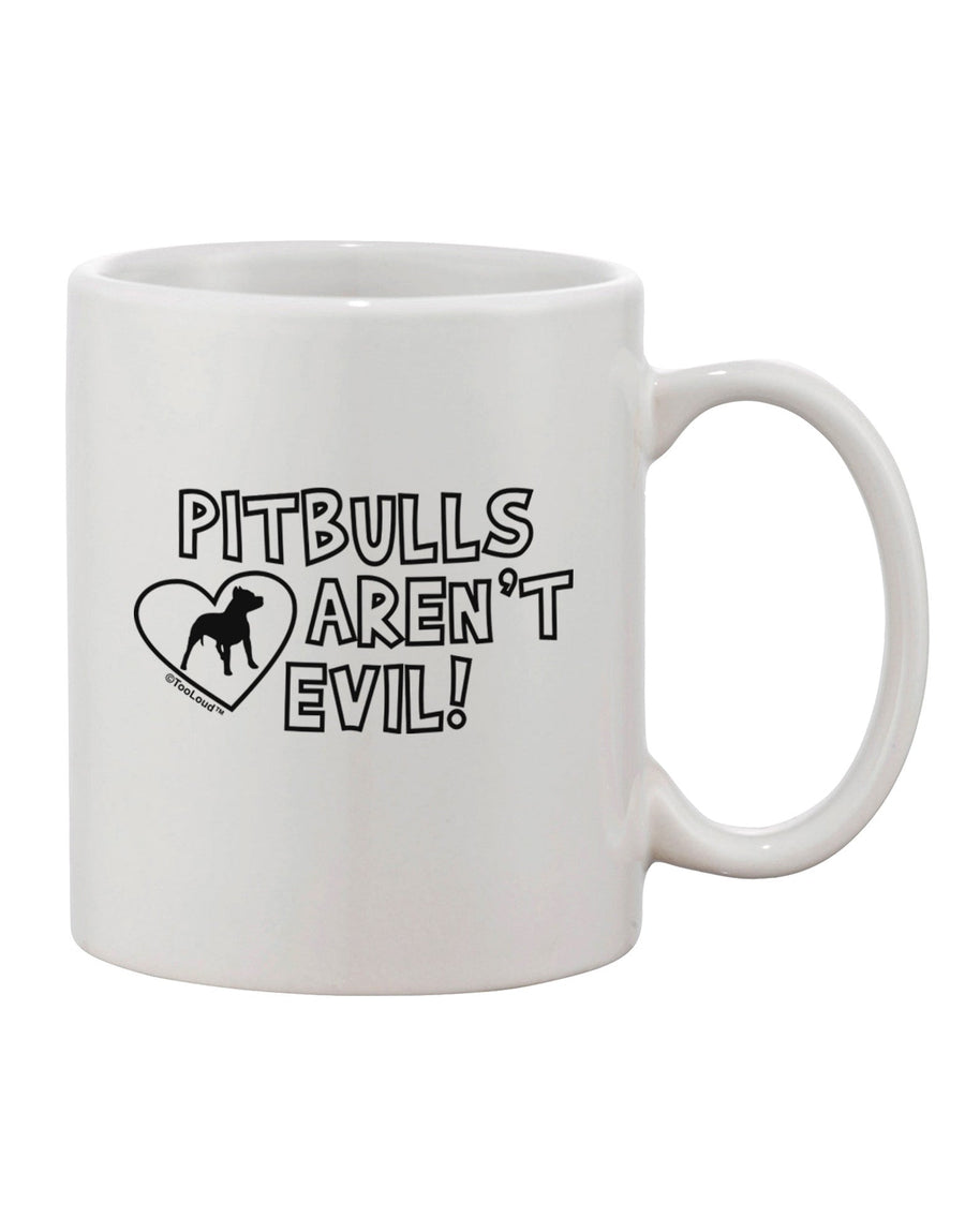 Pitbulls: Celebrating Their Charm on an 11 oz Coffee Mug - TooLoud-11 OZ Coffee Mug-TooLoud-White-Davson Sales