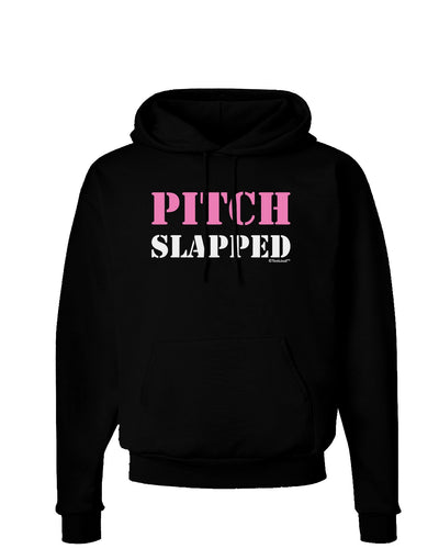 Pitch Slapped - Pink Dark Hoodie Sweatshirt-Hoodie-TooLoud-Black-Small-Davson Sales