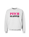 Pitch Slapped - Pink Sweatshirt-Sweatshirts-TooLoud-White-Small-Davson Sales