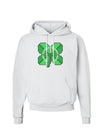 Pixel Four Leaf Clover Hoodie Sweatshirt-Hoodie-TooLoud-White-Small-Davson Sales