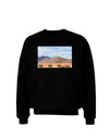 Pixel Landscape - Desert Adult Dark Sweatshirt-Sweatshirts-TooLoud-Black-Small-Davson Sales