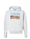 Pixel Landscape - Desert Hoodie Sweatshirt-Hoodie-TooLoud-White-Small-Davson Sales