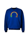 Pixel Pot of Gold Adult Dark Sweatshirt-Sweatshirts-TooLoud-Deep-Royal-Blue-Small-Davson Sales