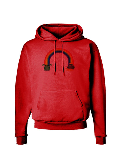 Pixel Pot of Gold Hoodie Sweatshirt-Hoodie-TooLoud-Red-Small-Davson Sales