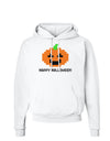 Pixel Pumpkin - Halloween Hoodie Sweatshirt-Hoodie-TooLoud-White-Small-Davson Sales