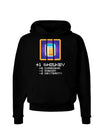 Pixel Whiskey Item Dark Hoodie Sweatshirt-Hoodie-TooLoud-Black-Small-Davson Sales