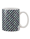 Plaid Pattern AOP Printed 11 oz Coffee Mug - Expertly Crafted Drinkware TooLoud-11 OZ Coffee Mug-TooLoud-White-Davson Sales