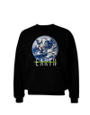 Planet Earth Text Adult Dark Sweatshirt-Sweatshirts-TooLoud-Black-Small-Davson Sales