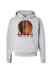 Planet Mars Text Hoodie Sweatshirt-Hoodie-TooLoud-AshGray-Small-Davson Sales