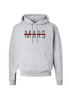 Planet Mars Text Only Hoodie Sweatshirt-Hoodie-TooLoud-AshGray-Small-Davson Sales