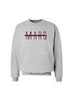 Planet Mars Text Only Sweatshirt-Sweatshirts-TooLoud-AshGray-Small-Davson Sales
