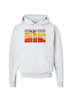 Planet Mars Watercolor Hoodie Sweatshirt-Hoodie-TooLoud-White-Small-Davson Sales