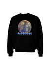 Planet Mercury Text Adult Dark Sweatshirt-Sweatshirt-TooLoud-Black-Small-Davson Sales