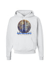 Planet Mercury Text Hoodie Sweatshirt-Hoodie-TooLoud-White-Small-Davson Sales
