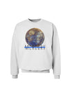 Planet Mercury Text Sweatshirt-Sweatshirt-TooLoud-White-Small-Davson Sales