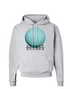 Planet Uranus Text Hoodie Sweatshirt-Hoodie-TooLoud-AshGray-Small-Davson Sales