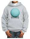 Planet Uranus Text Youth Hoodie Pullover Sweatshirt-Youth Hoodie-TooLoud-Ash-XS-Davson Sales