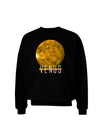 Planet Venus Text Adult Dark Sweatshirt-Sweatshirt-TooLoud-Black-Small-Davson Sales