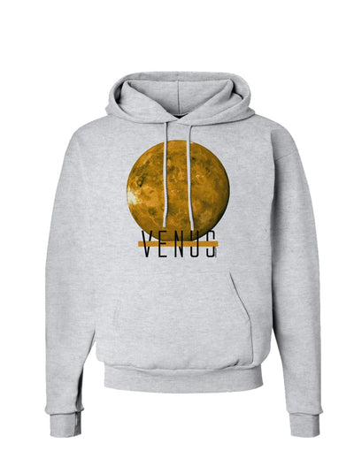 Planet Venus Text Hoodie Sweatshirt-Hoodie-TooLoud-AshGray-Small-Davson Sales