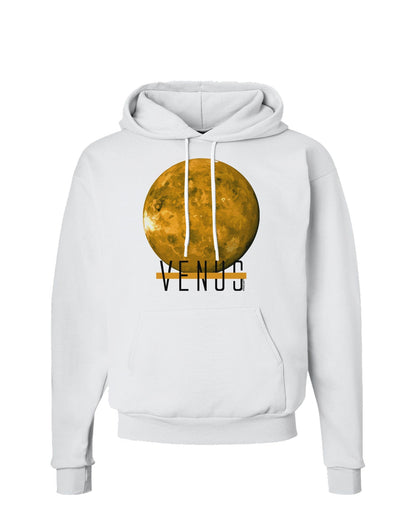 Planet Venus Text Hoodie Sweatshirt-Hoodie-TooLoud-White-Small-Davson Sales