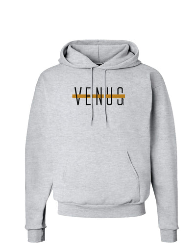 Planet Venus Text Only Hoodie Sweatshirt-Hoodie-TooLoud-AshGray-Small-Davson Sales