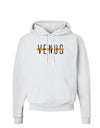 Planet Venus Text Only Hoodie Sweatshirt-Hoodie-TooLoud-White-Small-Davson Sales