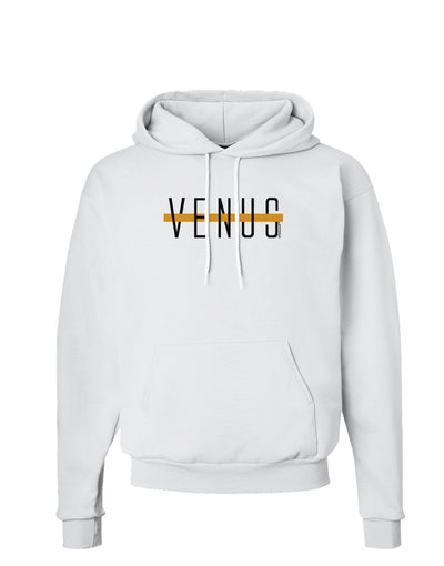 Planet Venus Text Only Hoodie Sweatshirt-Hoodie-TooLoud-White-Small-Davson Sales