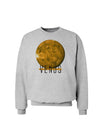 Planet Venus Text Sweatshirt-Sweatshirt-TooLoud-AshGray-Small-Davson Sales