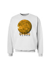 Planet Venus Text Sweatshirt-Sweatshirt-TooLoud-White-Small-Davson Sales