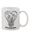 Plant-Powered Perfection: Exquisite 11 oz Coffee Mug - TooLoud-11 OZ Coffee Mug-TooLoud-Davson Sales