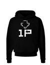 Player One Couples Design Dark Hoodie Sweatshirt-Hoodie-TooLoud-Black-Small-Davson Sales