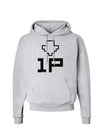 Player One Couples Design Hoodie Sweatshirt-Hoodie-TooLoud-AshGray-Small-Davson Sales