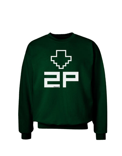 Player Two Selection Icon Adult Dark Sweatshirt-Sweatshirts-TooLoud-Deep-Forest-Green-Small-Davson Sales