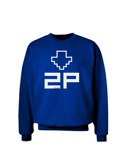 Player Two Selection Icon Adult Dark Sweatshirt-Sweatshirts-TooLoud-Deep-Royal-Blue-Small-Davson Sales