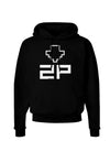 Player Two Selection Icon Dark Hoodie Sweatshirt-Hoodie-TooLoud-Black-Small-Davson Sales