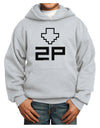 Player Two Selection Icon Youth Hoodie Pullover Sweatshirt-Youth Hoodie-TooLoud-Ash-XS-Davson Sales