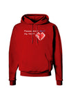 Please Don't Break My Heart Code Dark Hoodie Sweatshirt-Hoodie-TooLoud-Red-Small-Davson Sales