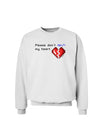 Please Don't Break My Heart Code Sweatshirt-Sweatshirts-TooLoud-White-Small-Davson Sales