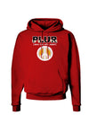 PLUR Daisies Dark Hoodie Sweatshirt-Hoodie-TooLoud-Red-Small-Davson Sales