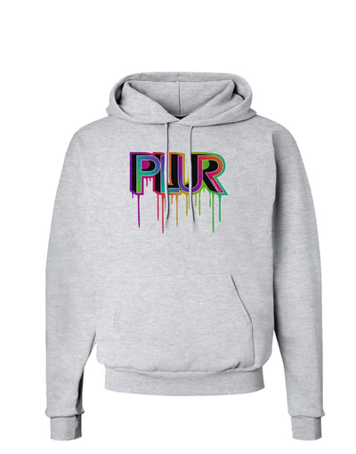 PLUR Paint Hoodie Sweatshirt-Hoodie-TooLoud-AshGray-Small-Davson Sales