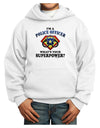 Police Officer - Superpower Youth Hoodie Pullover Sweatshirt-Youth Hoodie-TooLoud-White-XS-Davson Sales