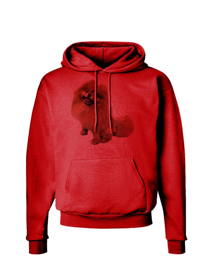 Pomeranian Sitting All Cute-Like Hoodie Sweatshirt-Hoodie-TooLoud-Red-Small-Davson Sales