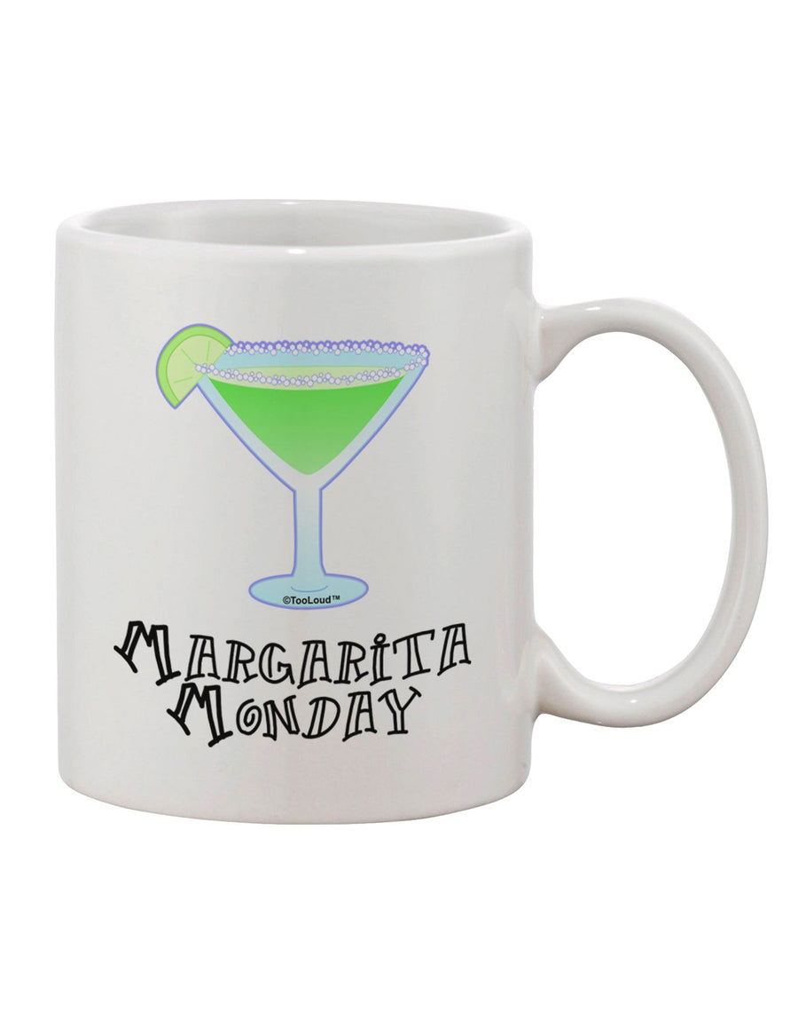 Pop Culture Printed 11 oz Coffee Mug - Perfect for Margarita Mondays by TooLoud-11 OZ Coffee Mug-TooLoud-White-Davson Sales