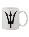 Poseidon's Trident 11 oz Coffee Mug - Expertly Crafted by TooLoud-11 OZ Coffee Mug-TooLoud-White-Davson Sales