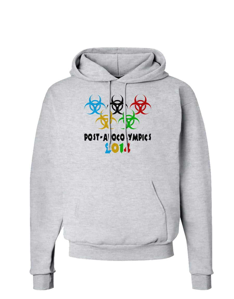 Post-Apocolympics 2014 - Zombie Hoodie Sweatshirt-Hoodie-TooLoud-White-Small-Davson Sales