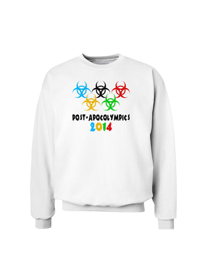 Post-Apocolympics 2014 - Zombie Sweatshirt-Sweatshirts-TooLoud-White-Small-Davson Sales